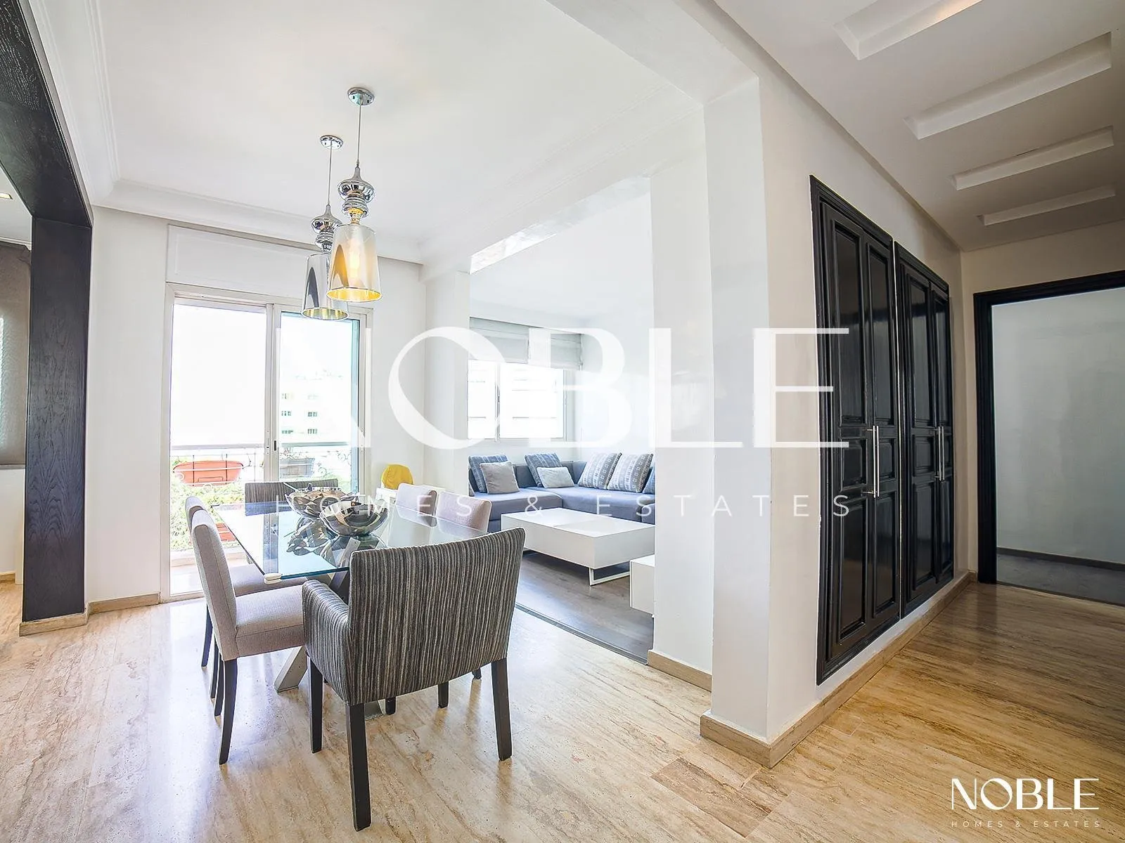 Superbe Appartement Meublé – Racine – Vue Dégagée Sur Jardin - الدار البيضاء (3)