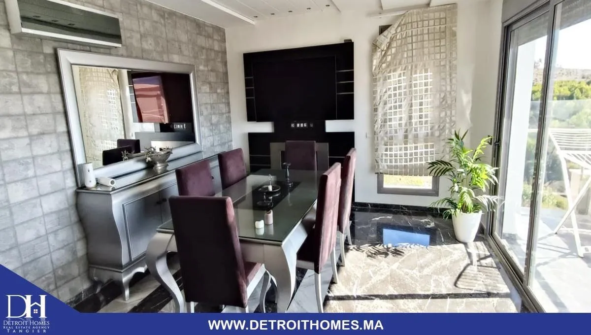 Penthouse meublé à louer - طنجة (2)