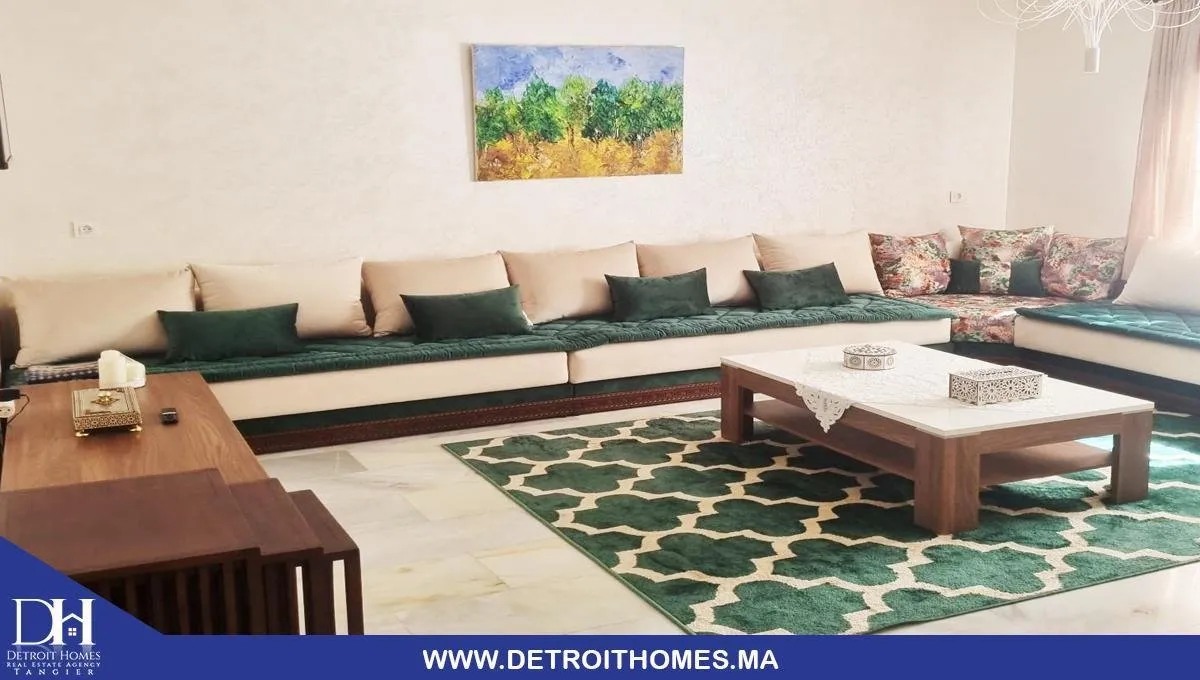 Appartement meublé à louer - طنجة