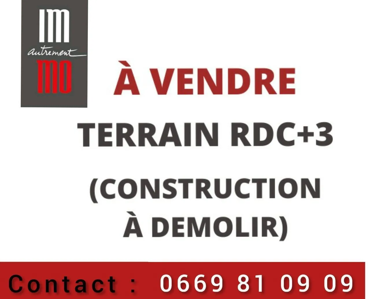 Terrain 376mÂ² de 3 faÃ§ades Zoning RDC+3 Villette Ã  vendre - الدار البيضاء (3)