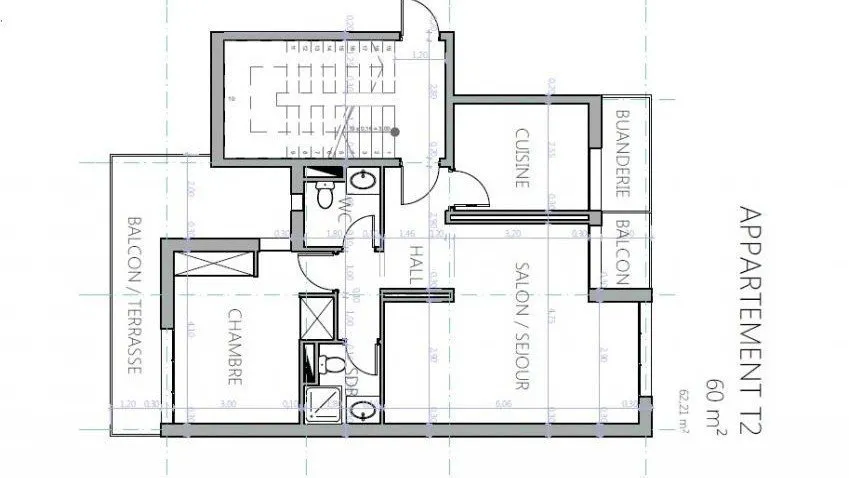 Très bel appartement de 60 m² situé à 25 km a - المحمدية (3)