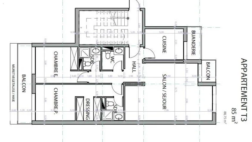 Splendide appartement de 85 m² situé à 2 km d - المحمدية (3)