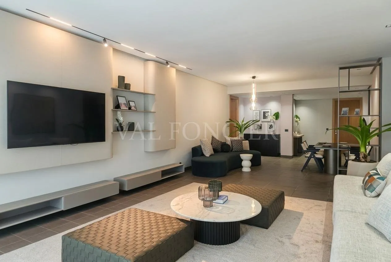 À vendre Exceptionnel appartement 166m2 2 Suites meublé Ain Diab, Casablanca - الدار البيضاء