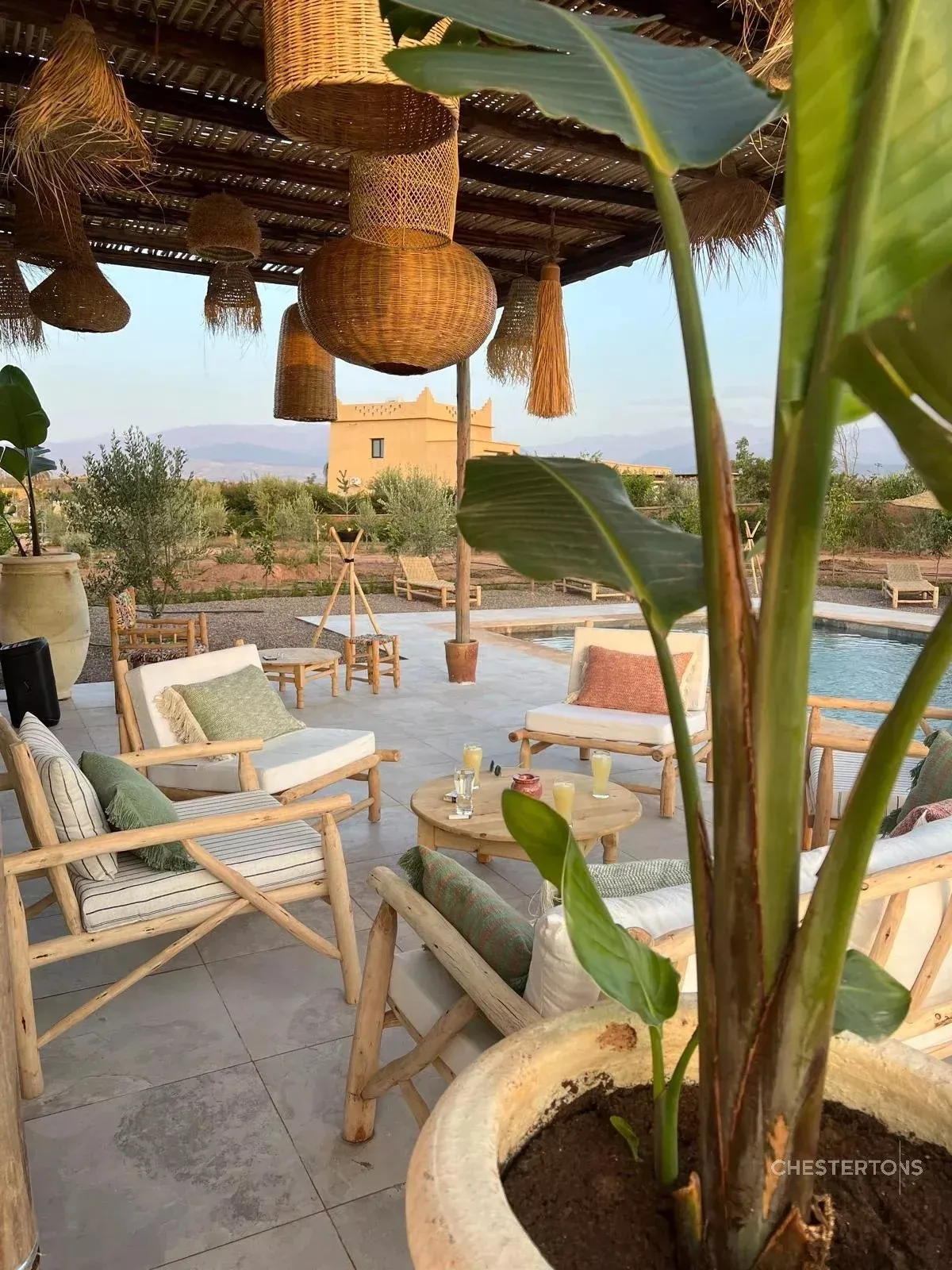 villa vue Atlas Route de l'Ourika Marrakech - مراكش (2)
