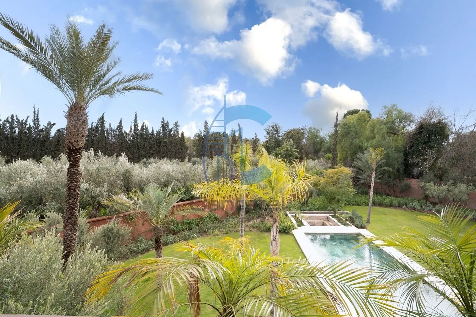 VILLA D'EXCEPTION 5 SUITES DE 1191 A 1789 M² DE TERRAIN AVEC PISCINE - ROUTE D'AMIZMIZ MARRAKECH - مراكش (4)