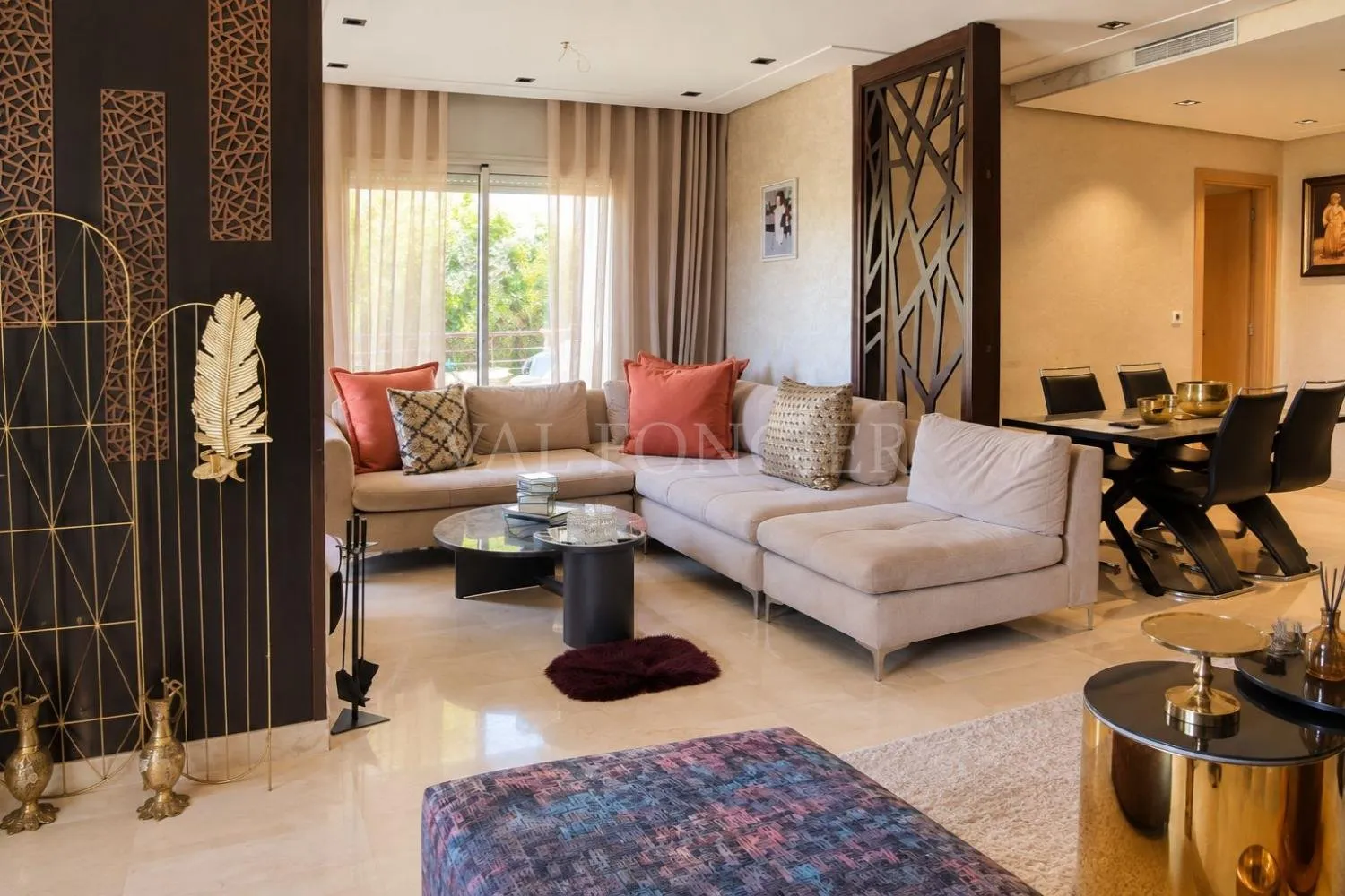 Vente Bel appartement 163m2 3chambres avec terrasses Bouskoura, Casablanca - الدار البيضاء (3)