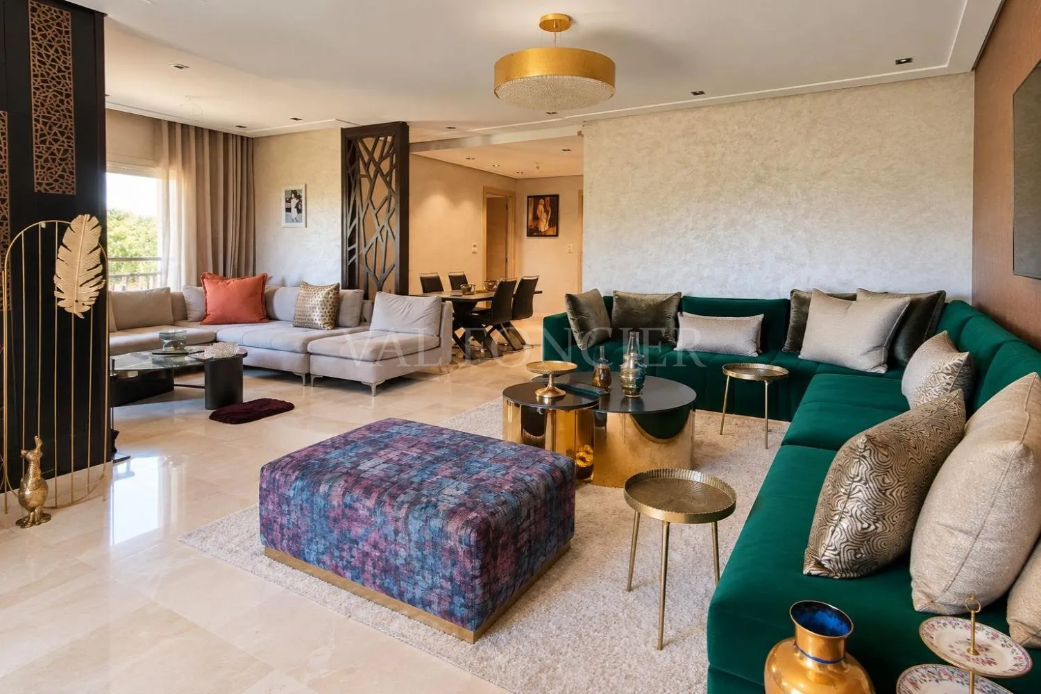 Vente Bel appartement 163m2 3chambres avec terrasses Bouskoura, Casablanca - الدار البيضاء (4)