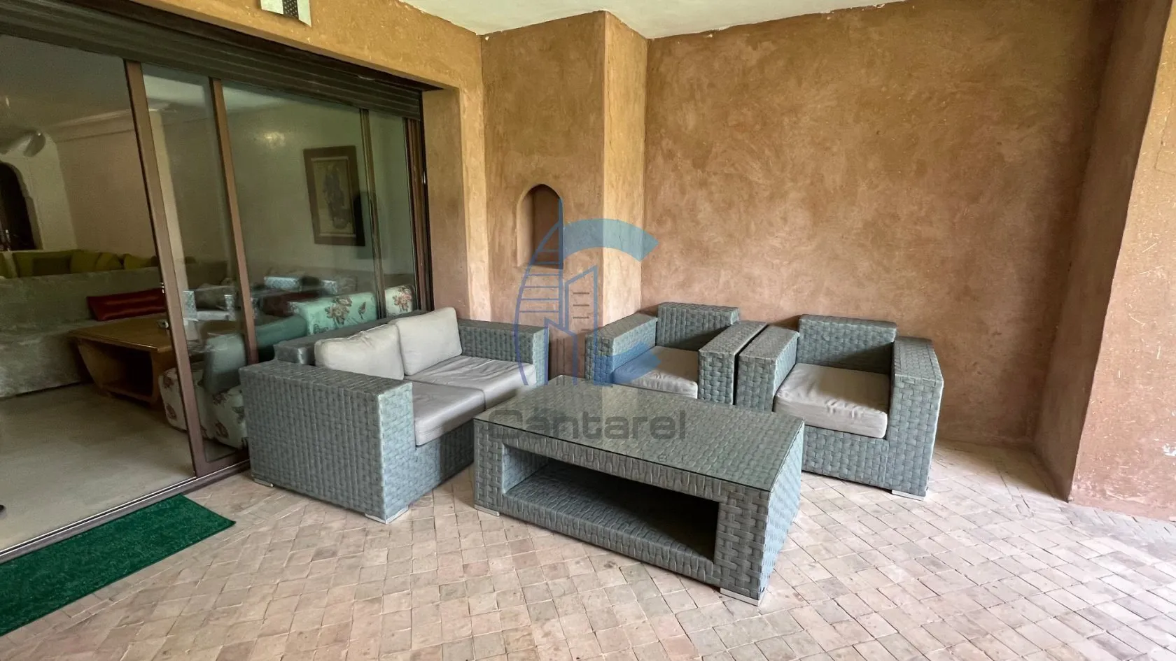 APPARTEMENT 2 CHAMBRES EN REZ-DE-JARDIN AVEC PISCINE COLLECTIF - AGDAL - مراكش (4)