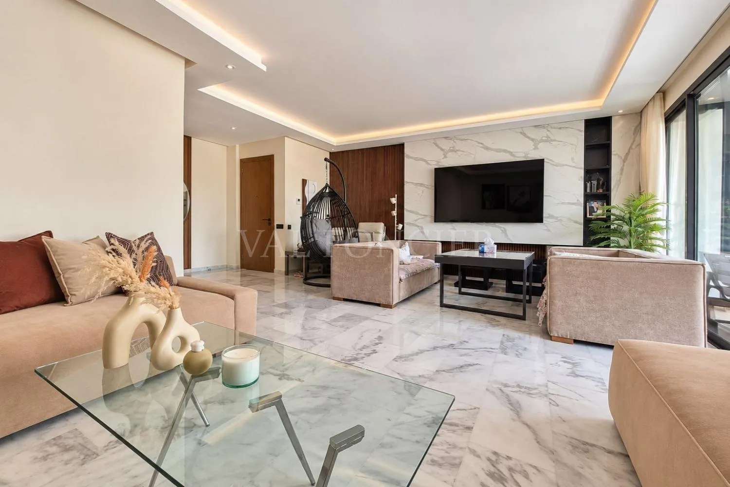 Vente duplex 235m2 3chambres avec terrasses Bouskoura Ville Verte - الدار البيضاء (4)