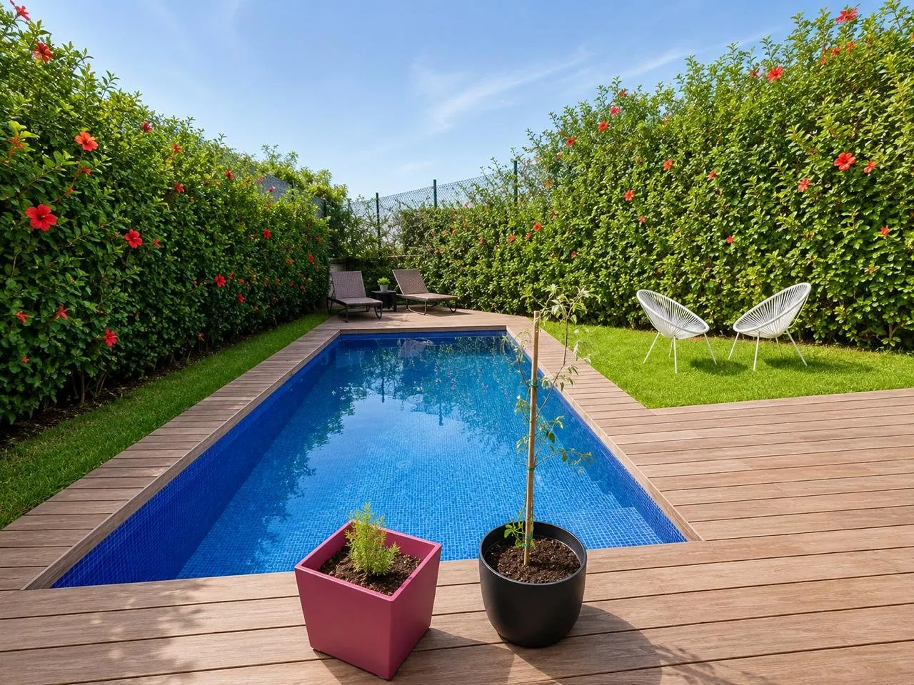 DAR BOUAZZA VENTE VILLA JUMELEE AVEC PISCINE 3 CH - دار بوعزة (2)