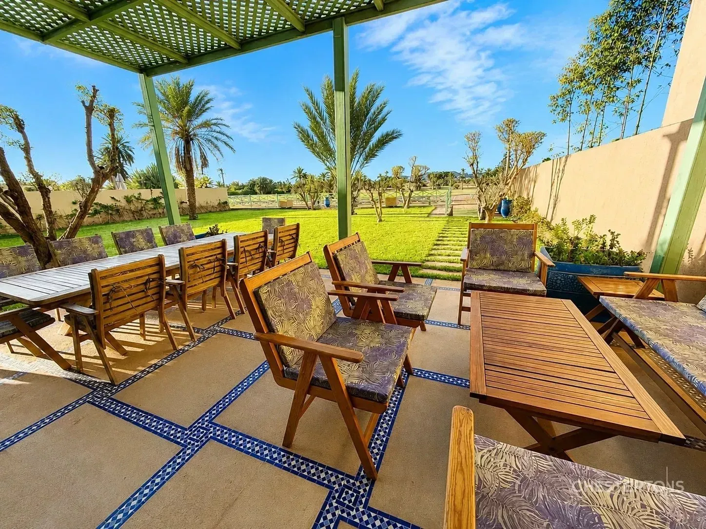 Villa Beldi chic en front de golf - Palmeraie Marrakech - مراكش (3)