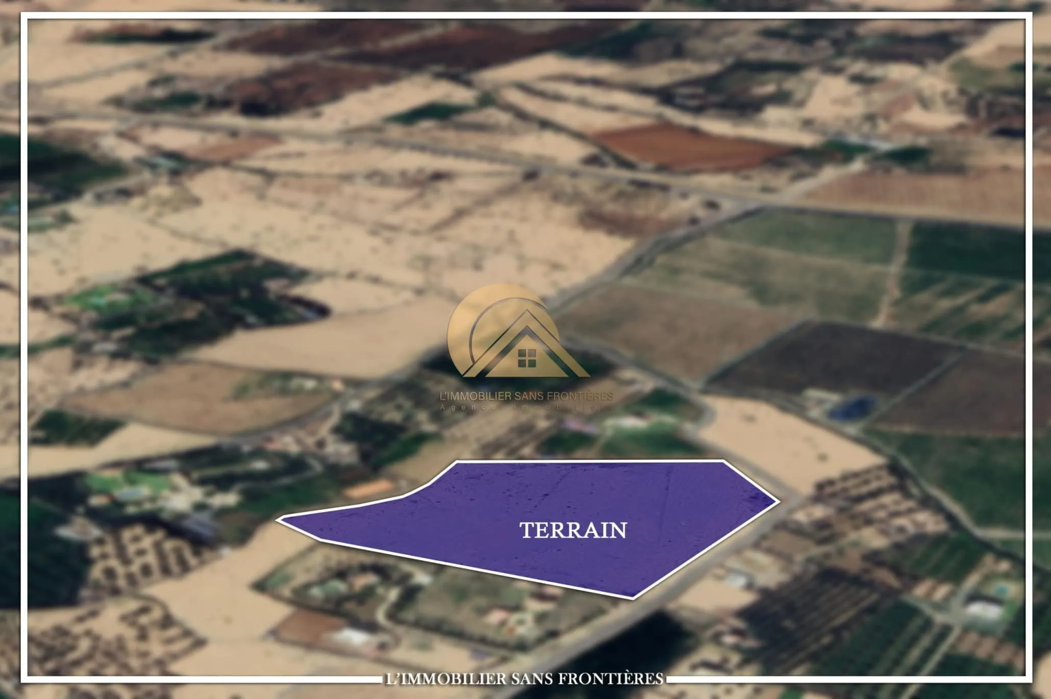 Terrain à vendre à Sidi Abdellah Ghiat km 5, Marrakech — RA — 1 hectare - مراكش (4)