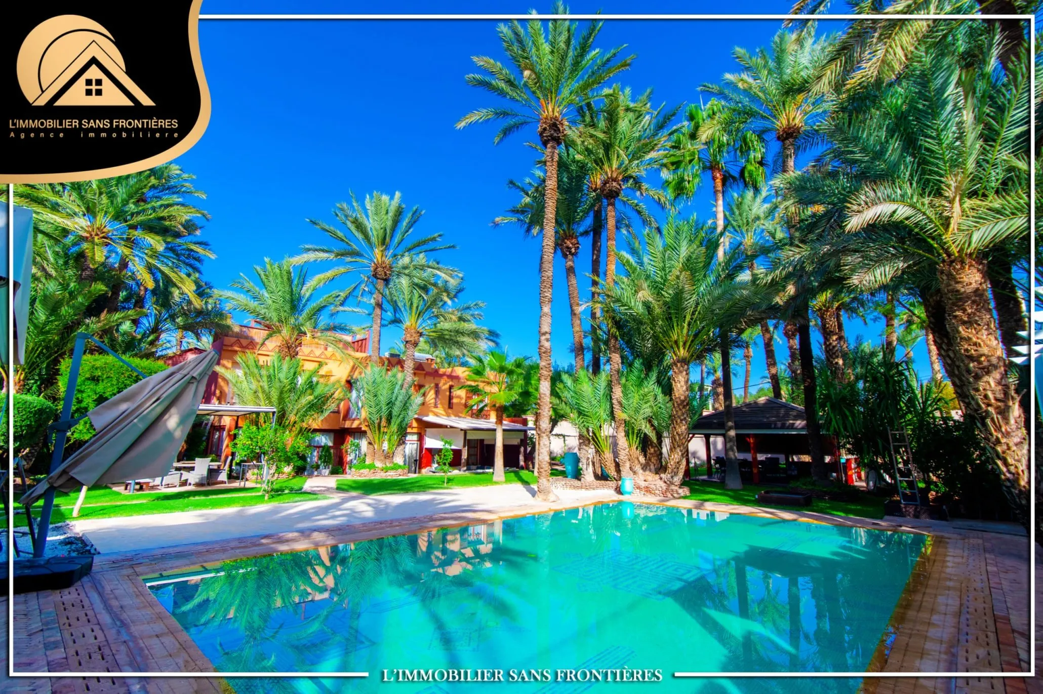 Villa vide à vendre à Targa, 2300 m², Marrakech - مراكش