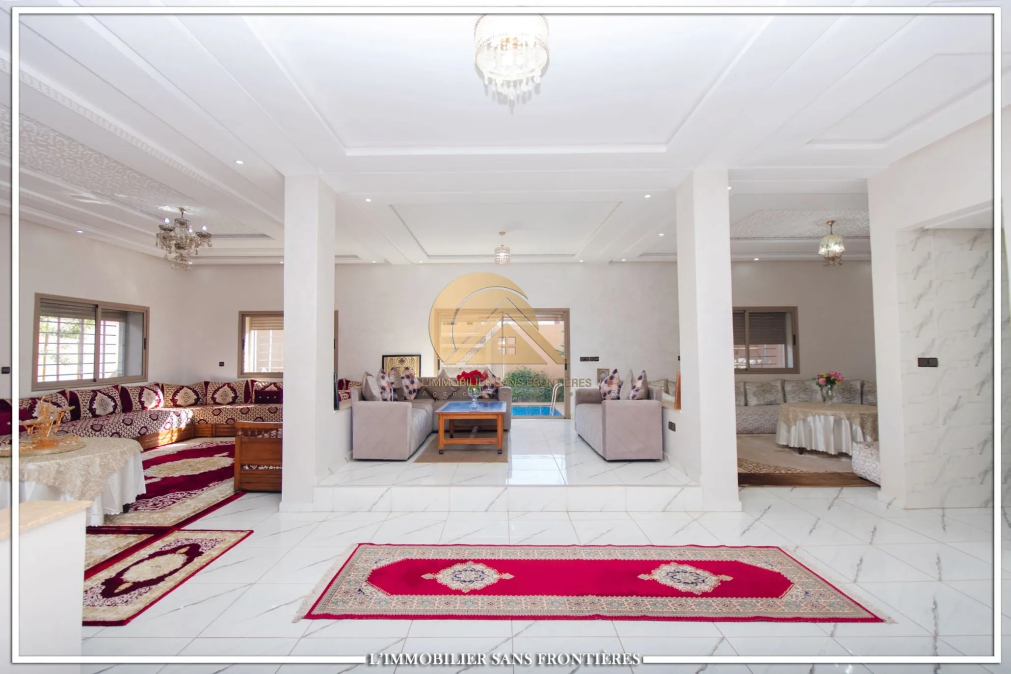 Villa à vendre — Piscine 5x3m – Targa, Marrakech - مراكش (2)