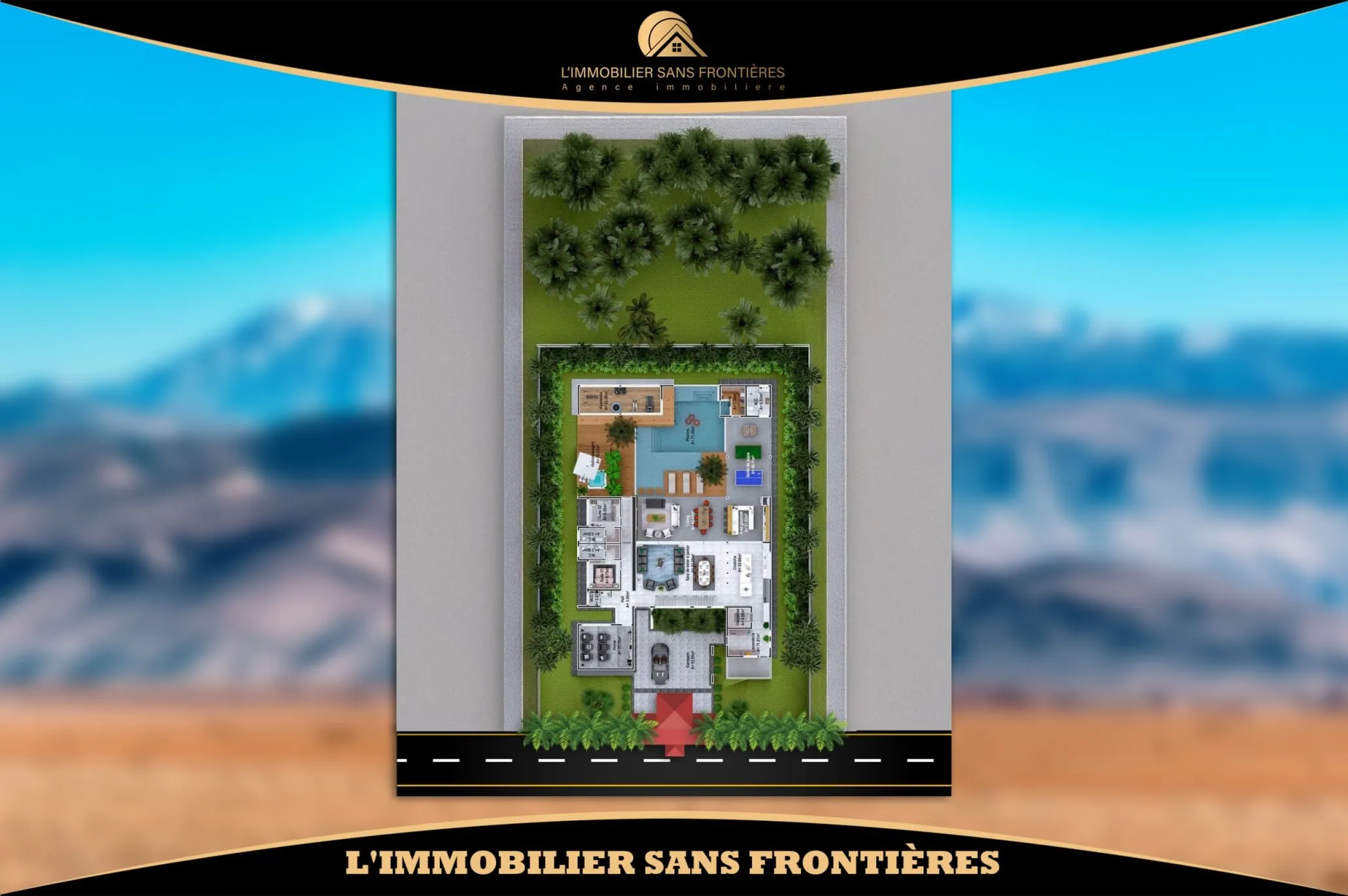 Terrain agricole RA à vendre à Sidi Abdellah Ghiat, 1 hectare, Marrakech - مراكش