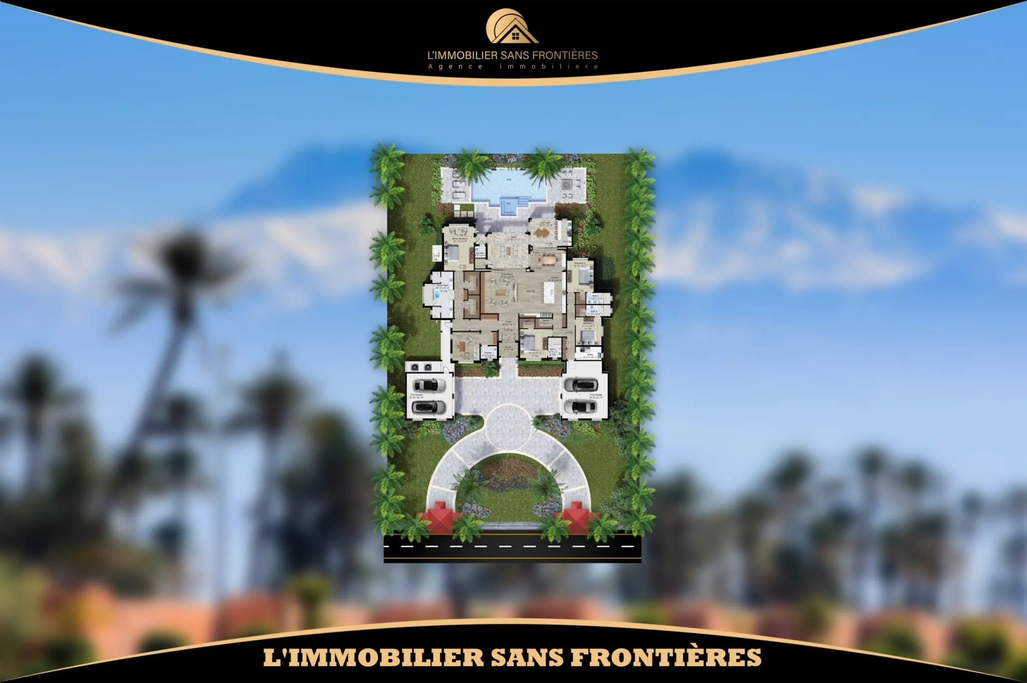 Terrain à vendre — Autorisation de construire – Sidi Abdellah Ghiat, Marrakech - مراكش