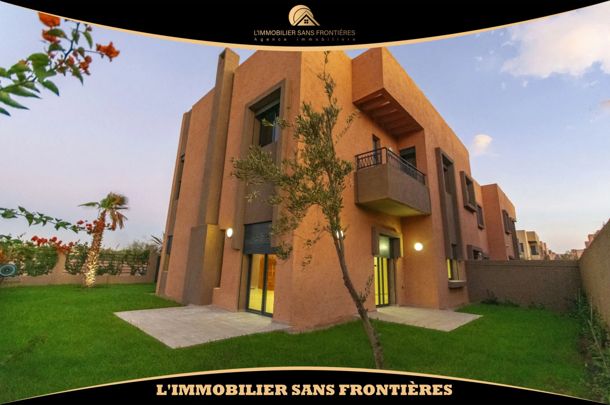 Villa vide à Targa, Jardin privé + Caméras de surveillance, Marrakech : à vendre - مراكش