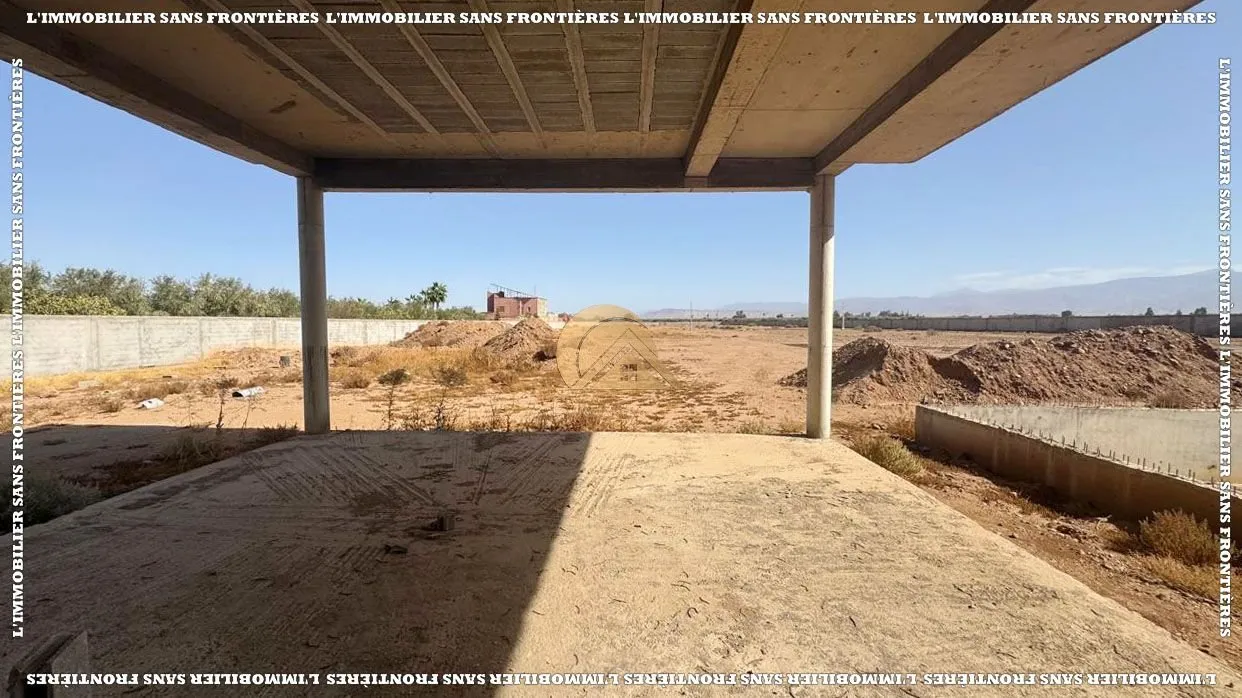 Villa Semi Finie à vendre – Piscine privée – Sidi Abdellah Ghiat Km 20, Marrakech - مراكش (3)