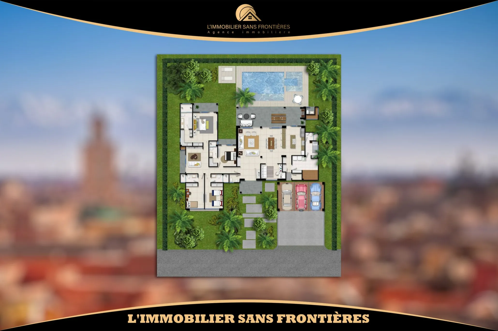 Terrain à vendre — Agricole – Sidi Abdellah Ghiat, Marrakech - مراكش