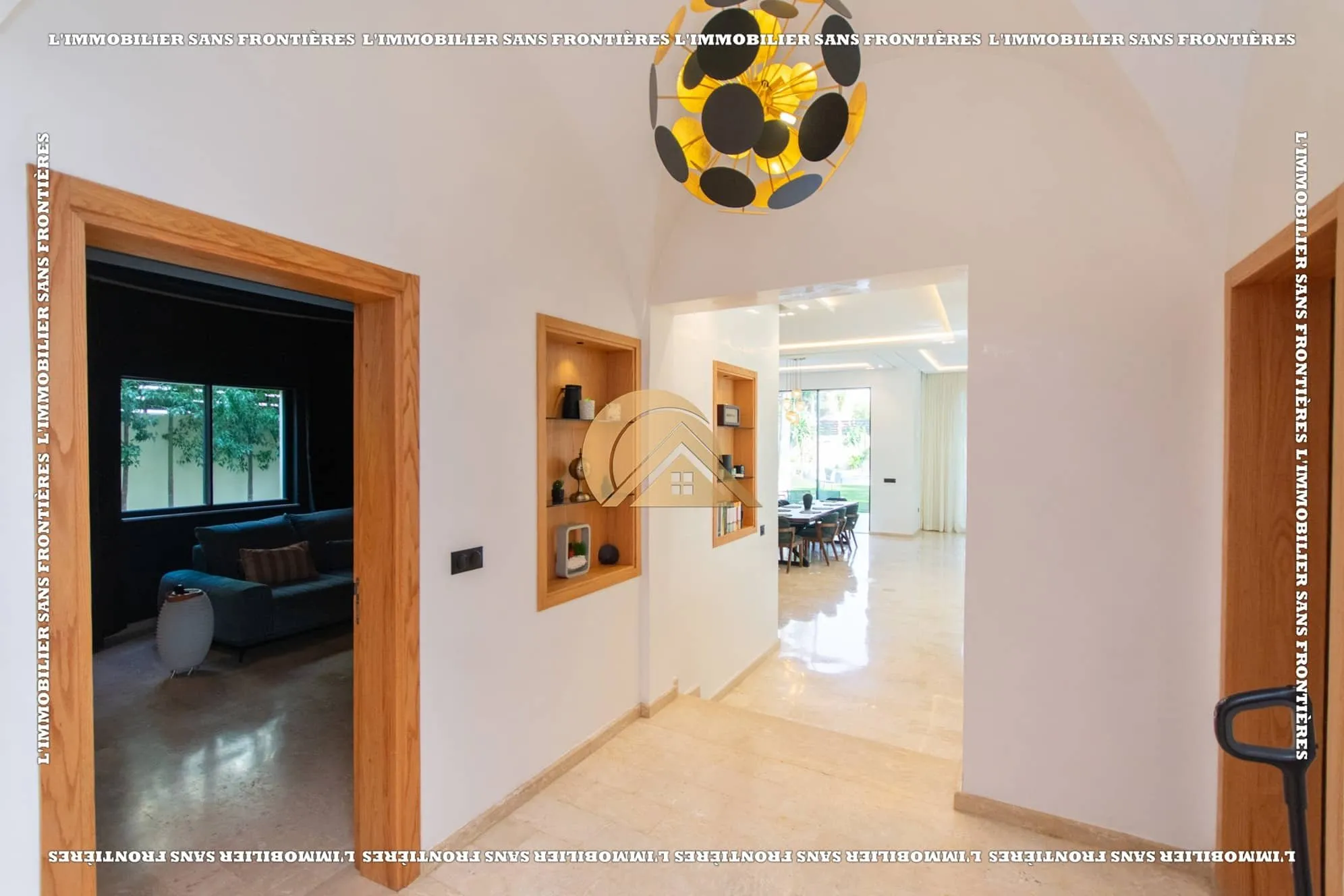 Villa meublée à vendre – Deux piscines chauffées – Targa, Marrakech - مراكش (4)