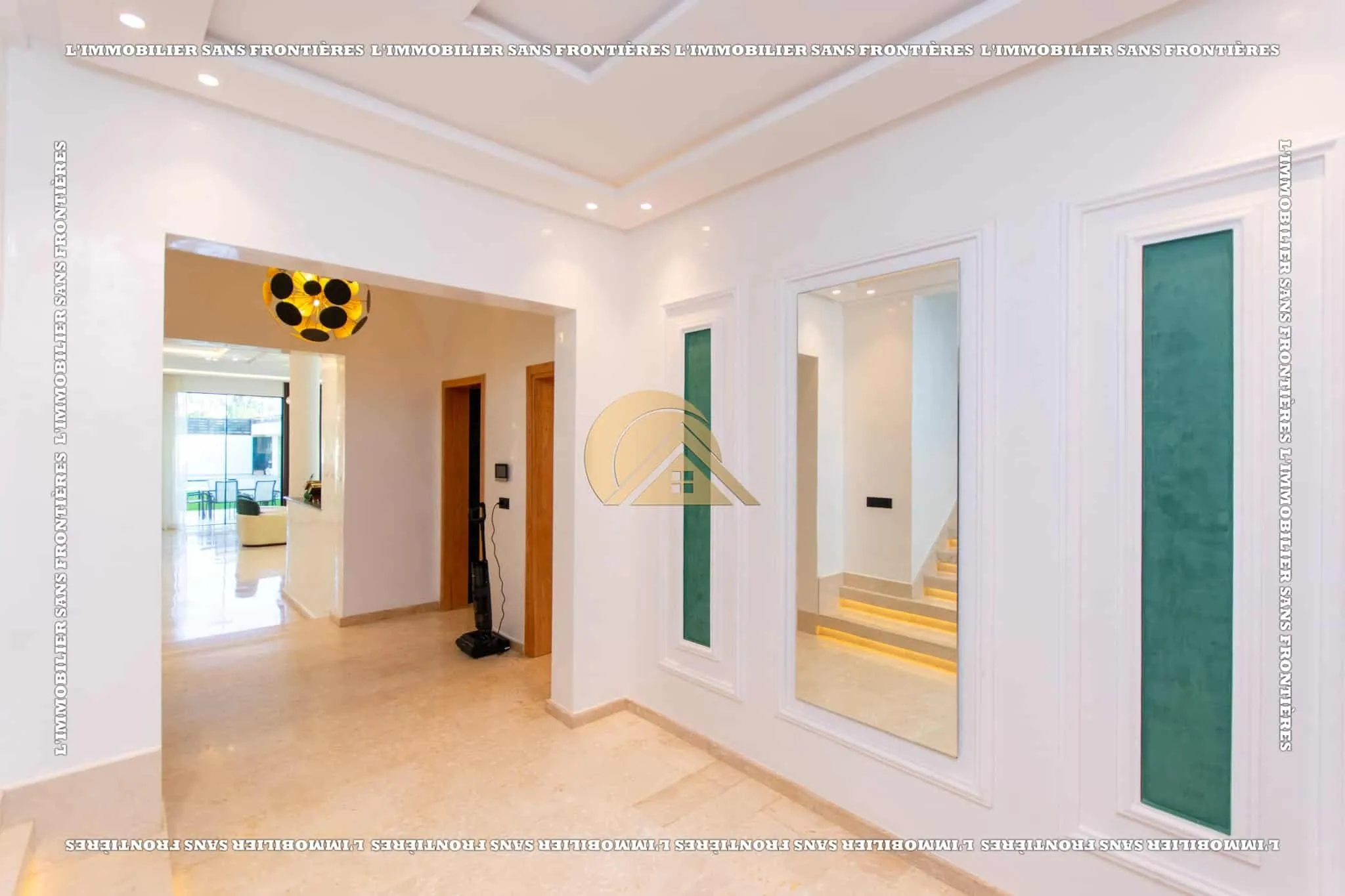 Villa meublée à vendre – Deux piscines chauffées – Targa, Marrakech - مراكش (2)