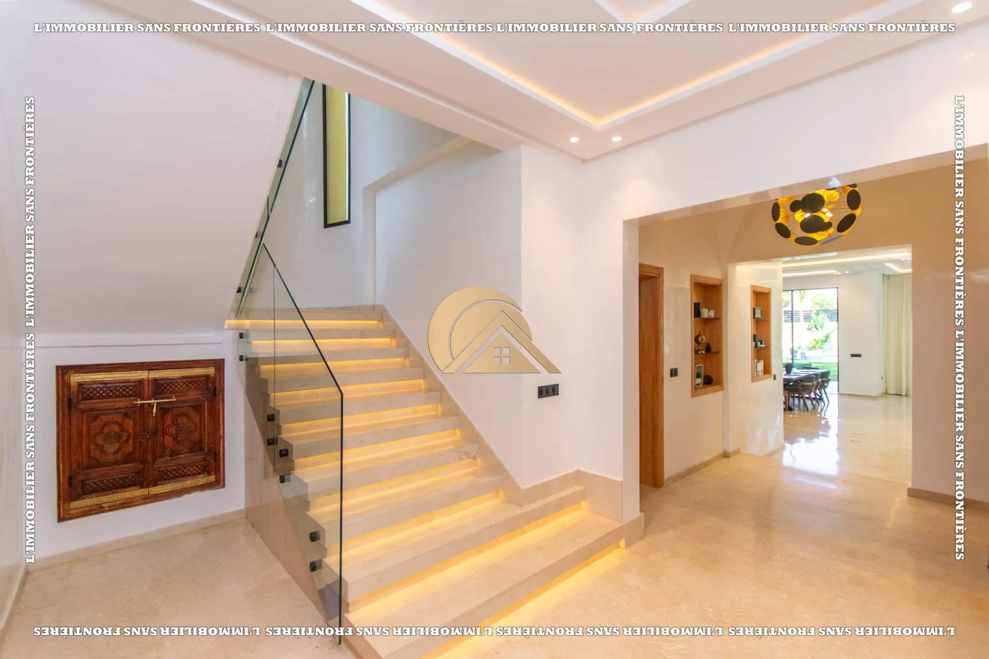 Villa meublée à vendre – Deux piscines chauffées – Targa, Marrakech - مراكش (3)