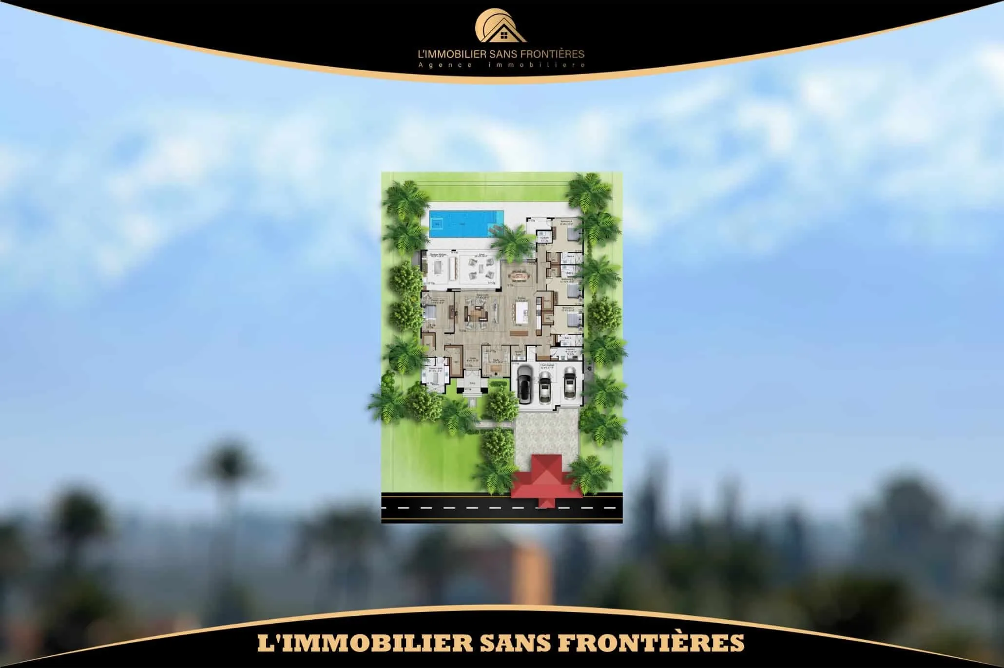Terrain à vendre — Zone villa – Targa, Marrakech - مراكش