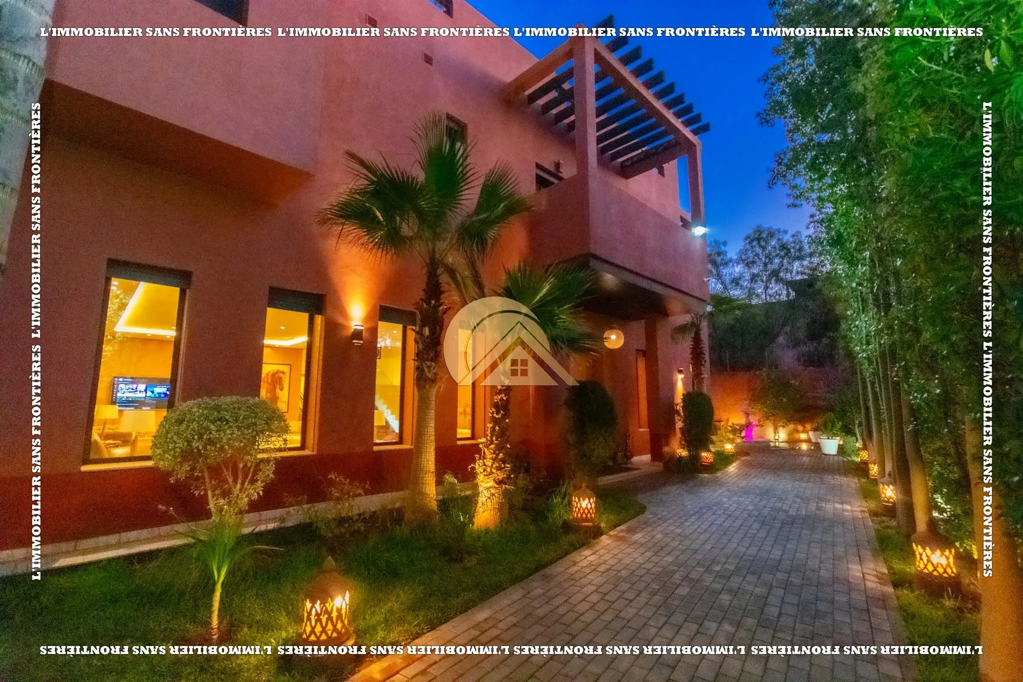 Villa meublée à vendre à Route de Casablanca, 586 m², Marrakech - مراكش (4)