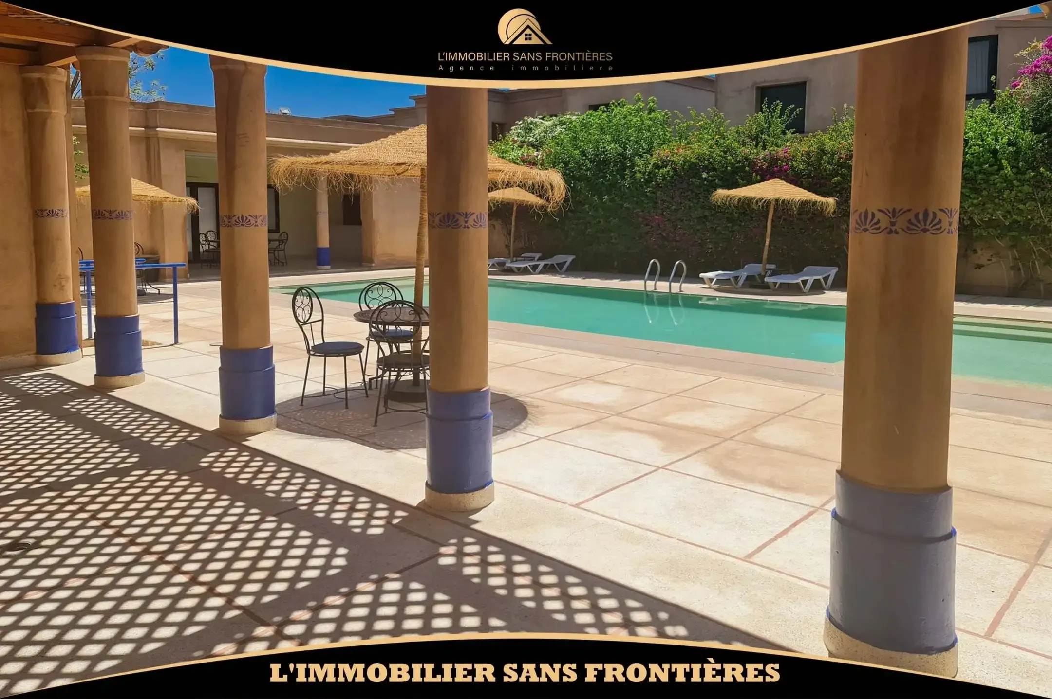Villa meublée à vendre à Targa, 307 m², Marrakech - مراكش