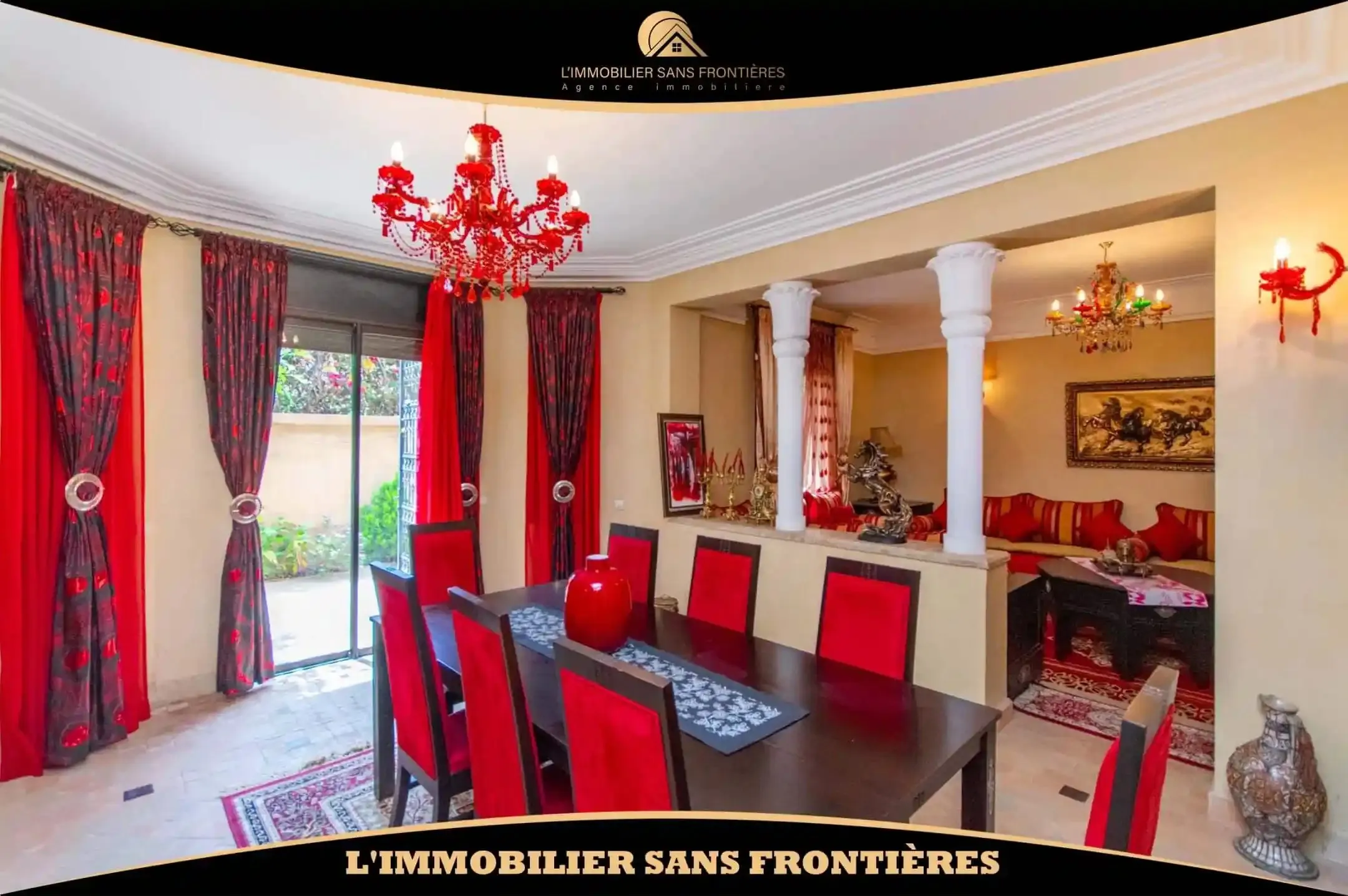 Villa meublée à vendre à Targa, 307 m², Marrakech - مراكش (2)