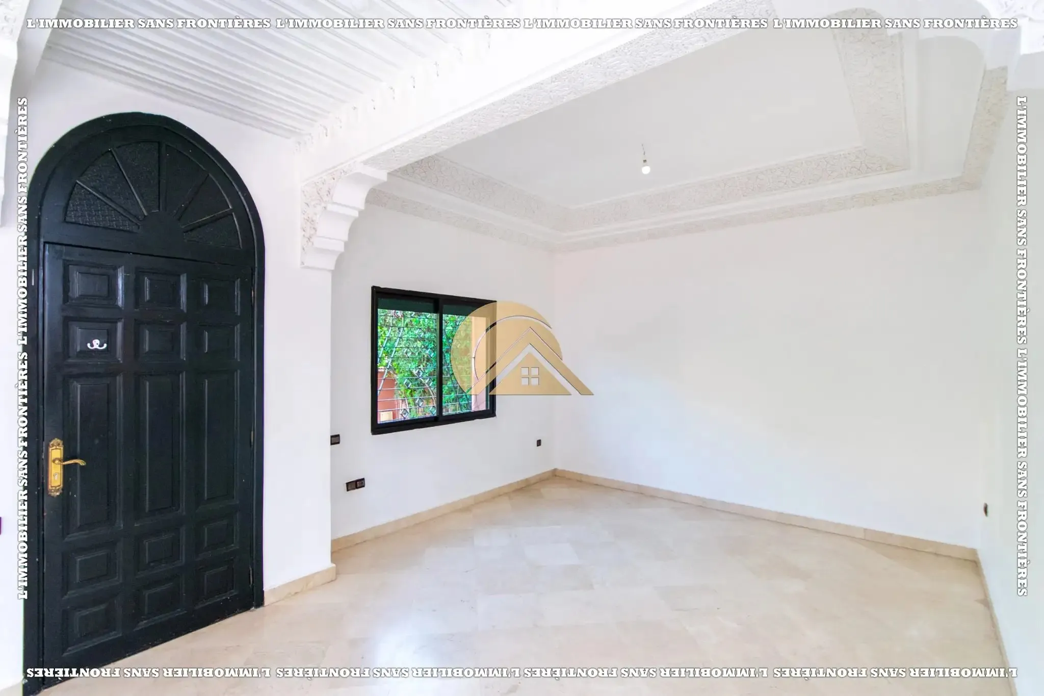 Villa vide à Targa, piscine privée + résidence sécurisée, Marrakech : à vendre - مراكش (3)