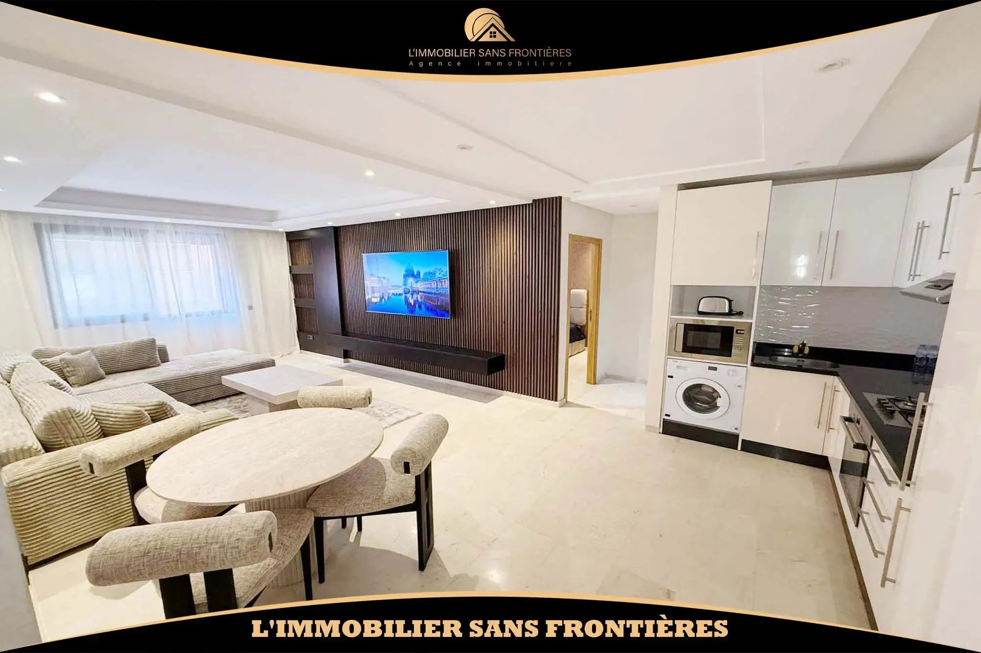 Appartement meublé à vendre à Semlalia, Marrakech – 1er étage – 80 m² - مراكش