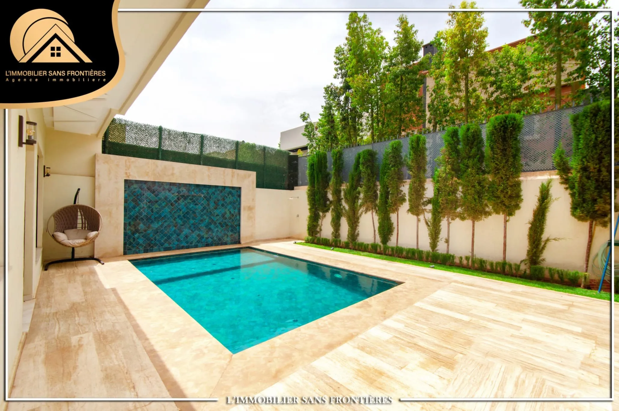 Villa à vendre à Targa, Marrakech — Piscine privée — 428m² - مراكش
