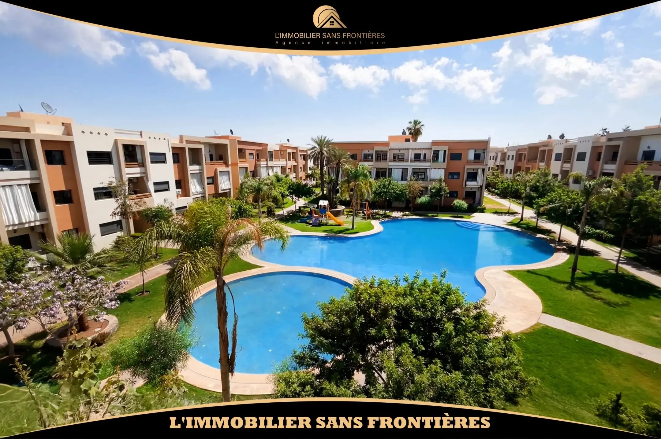 Appartement meublé de 2 chambres à vendre à Targa - مراكش