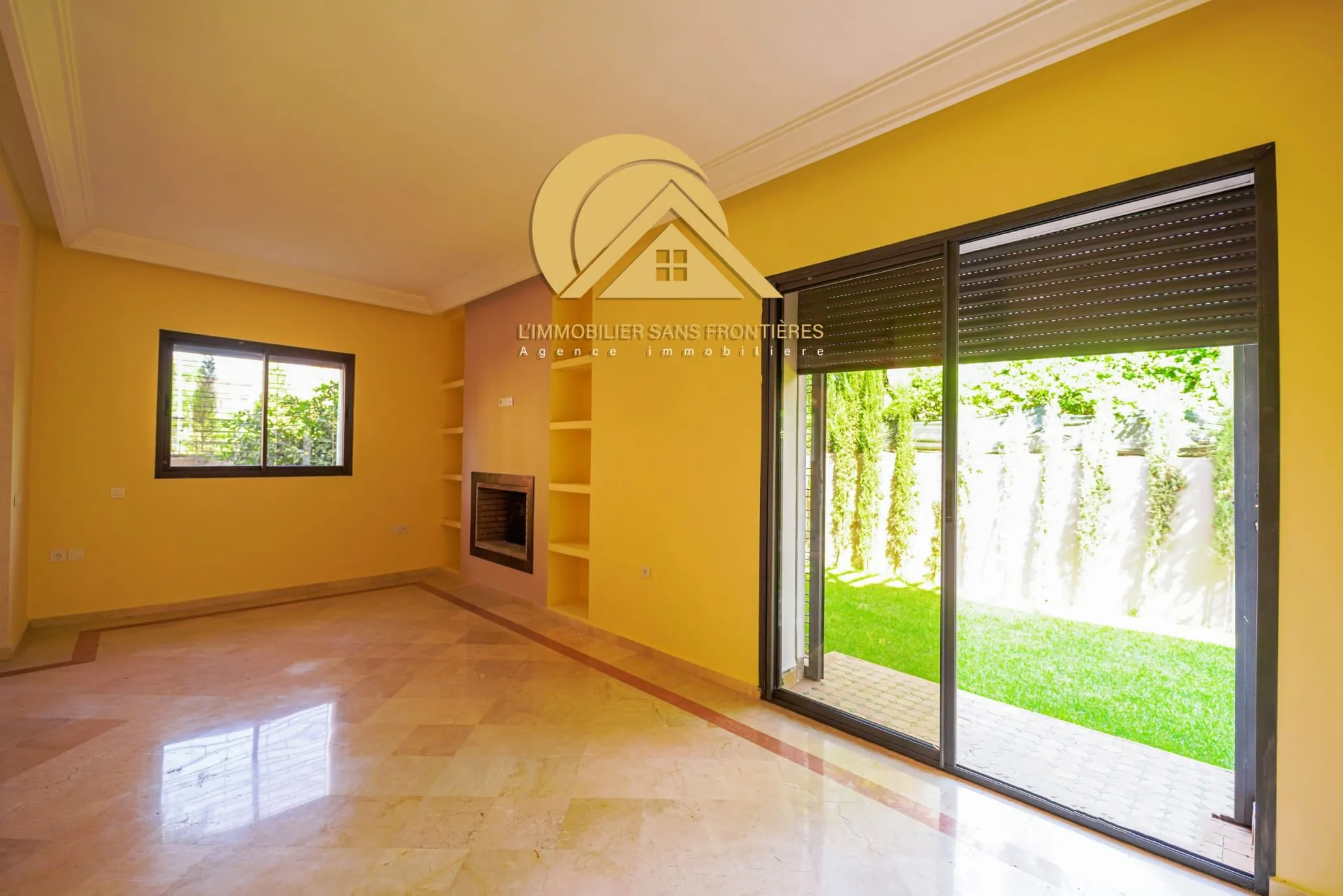 Villa vide à Targa, piscine privée + jardin privé, Marrakech : à vendre - مراكش (4)