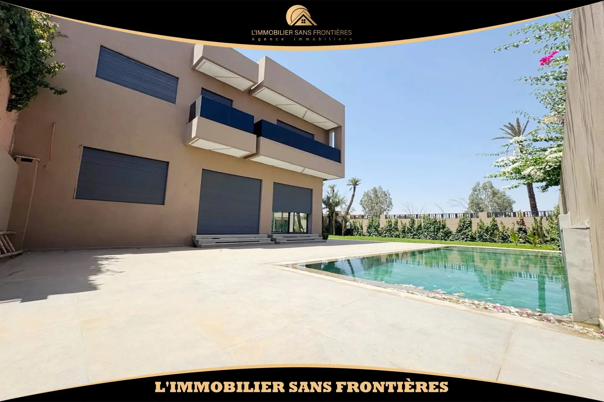 Villa vide avec piscine à vendre à Targa - مراكش