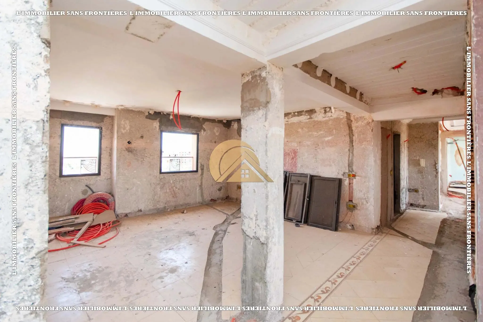 Appartement semi-fini de 186 m² à Semlalia – 3 chambres, grande terrasse, ascenseur et parking extérieur - مراكش (3)