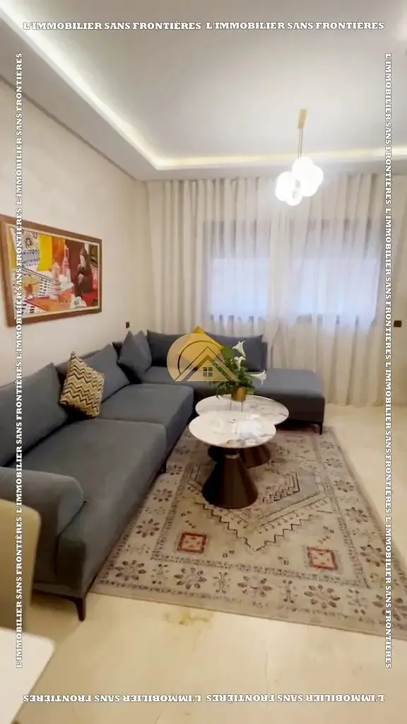 Appartement meublé de 48 m² à Guéliz – 1 chambre, vue piscine et parking titré en sous-sol - مراكش (4)