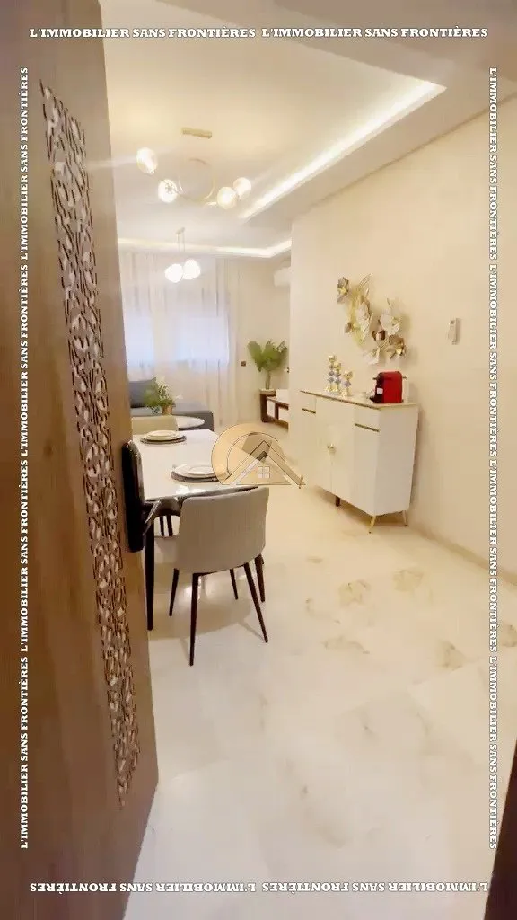 Appartement meublé de 48 m² à Guéliz – 1 chambre, vue piscine et parking titré en sous-sol - مراكش (2)