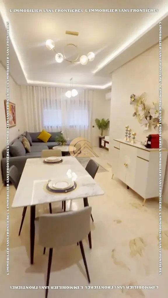 Appartement meublé de 48 m² à Guéliz – 1 chambre, vue piscine et parking titré en sous-sol - مراكش (3)
