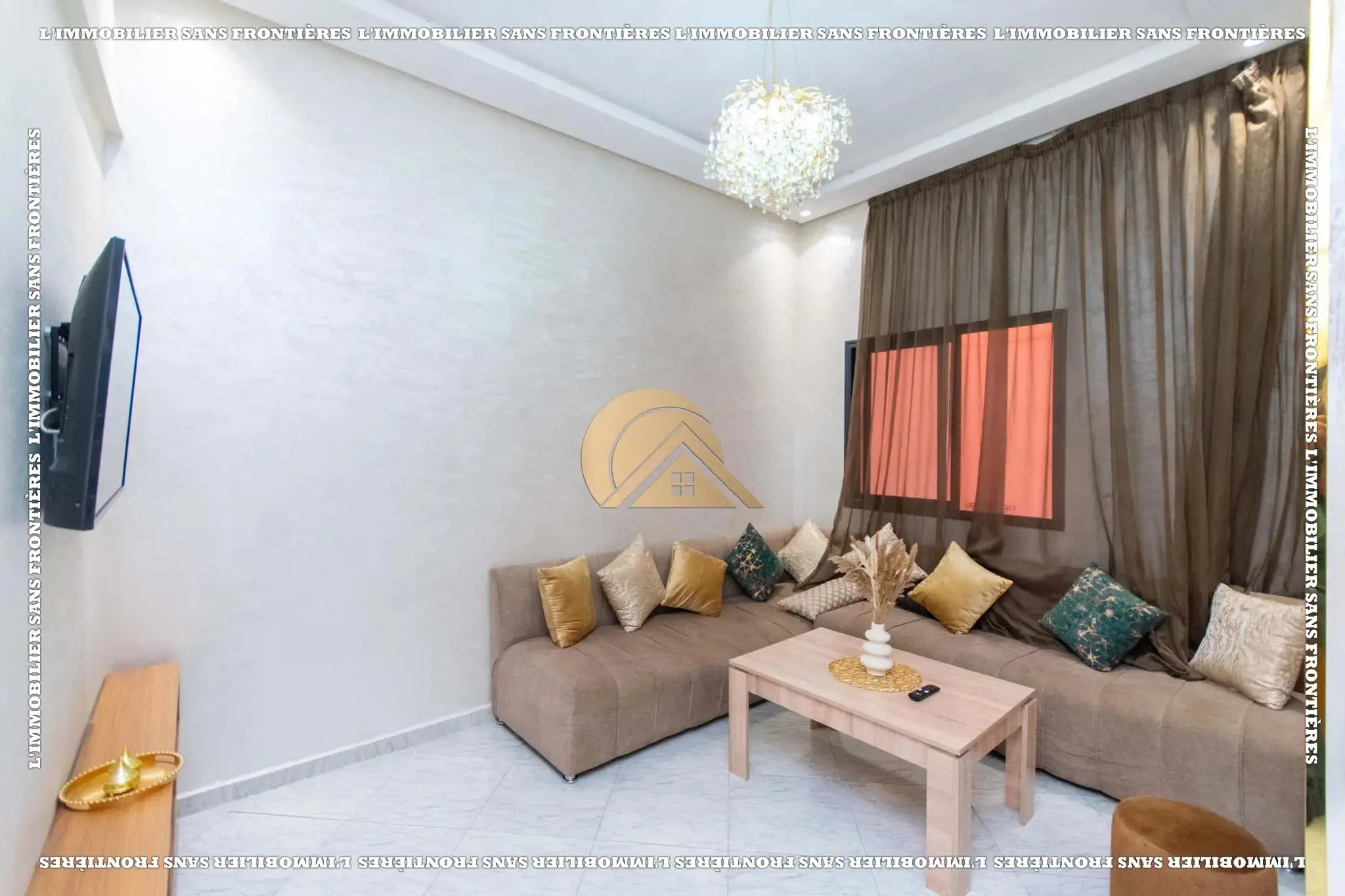 Duplex de 82 m² à Hay Charaf – 2 chambres, cour spacieuse et climatisation split - مراكش (2)
