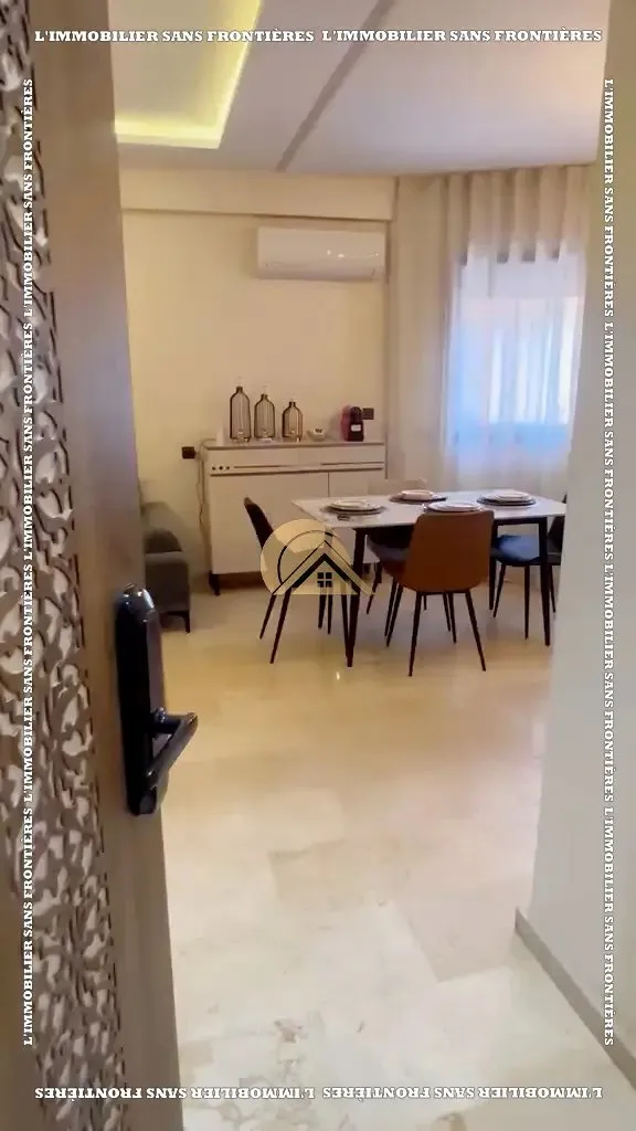 Appartement meublé de 55 m² – 1 chambre, terrasse, vue piscine et parking titré en sous-sol - مراكش (2)