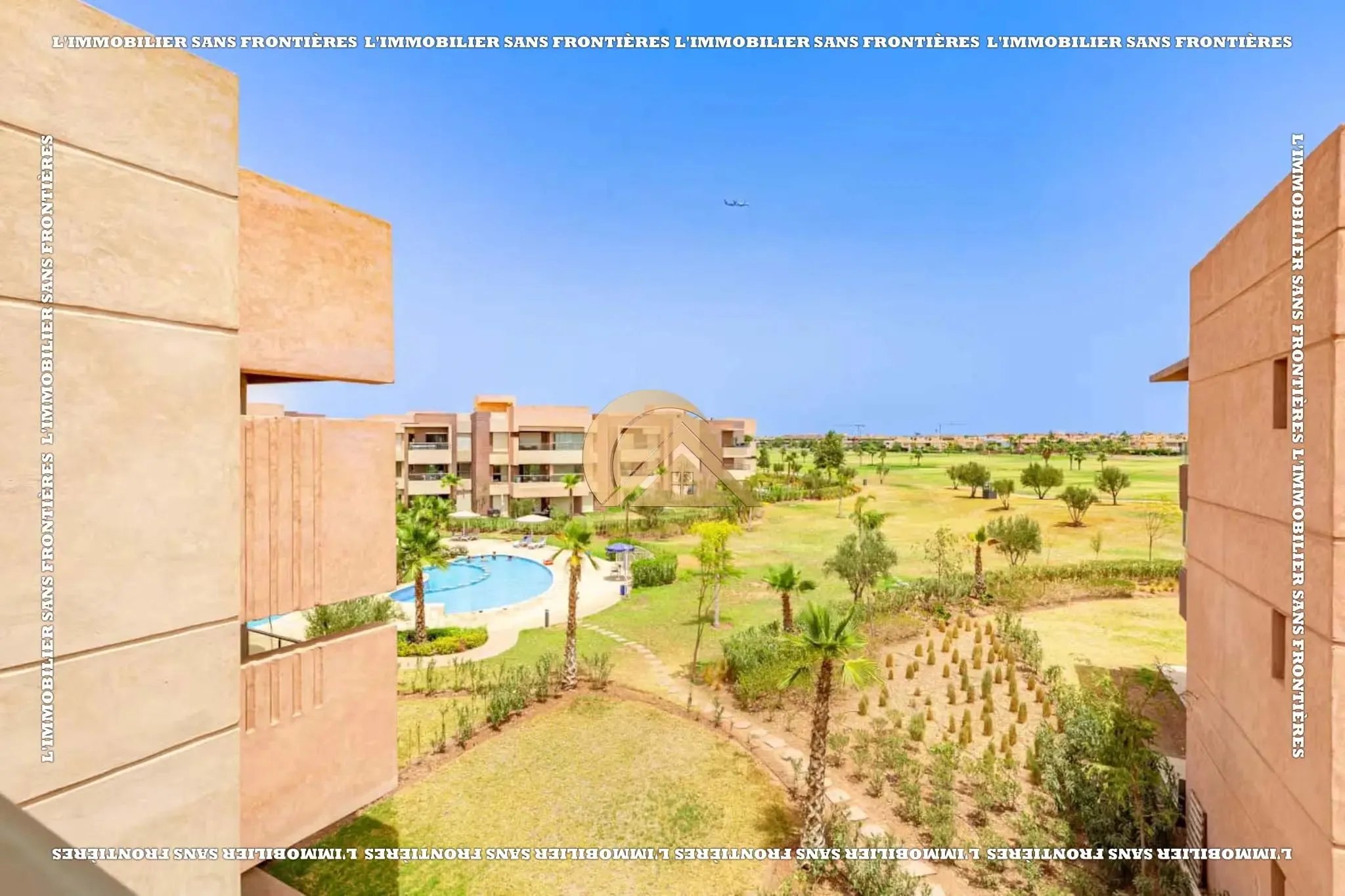 Appartement meublé de 95 m² à Prestigia – 3 chambres, terrasse, piscine collective et parking extérieur - مراكش (3)