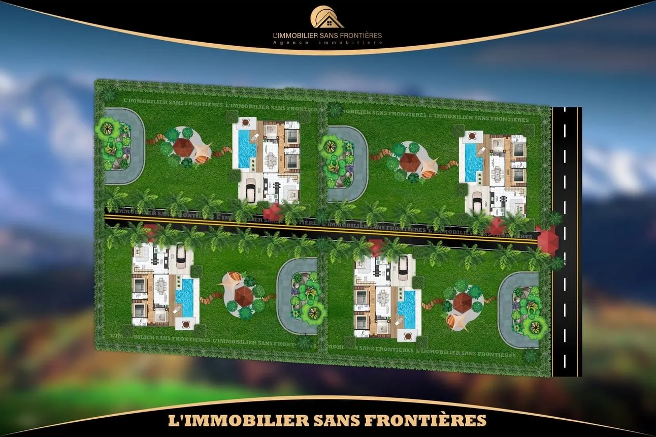 Terrain titré à Route de fes, SA2 + 3hectares 8350 m², Marrakech : à vendre - مراكش