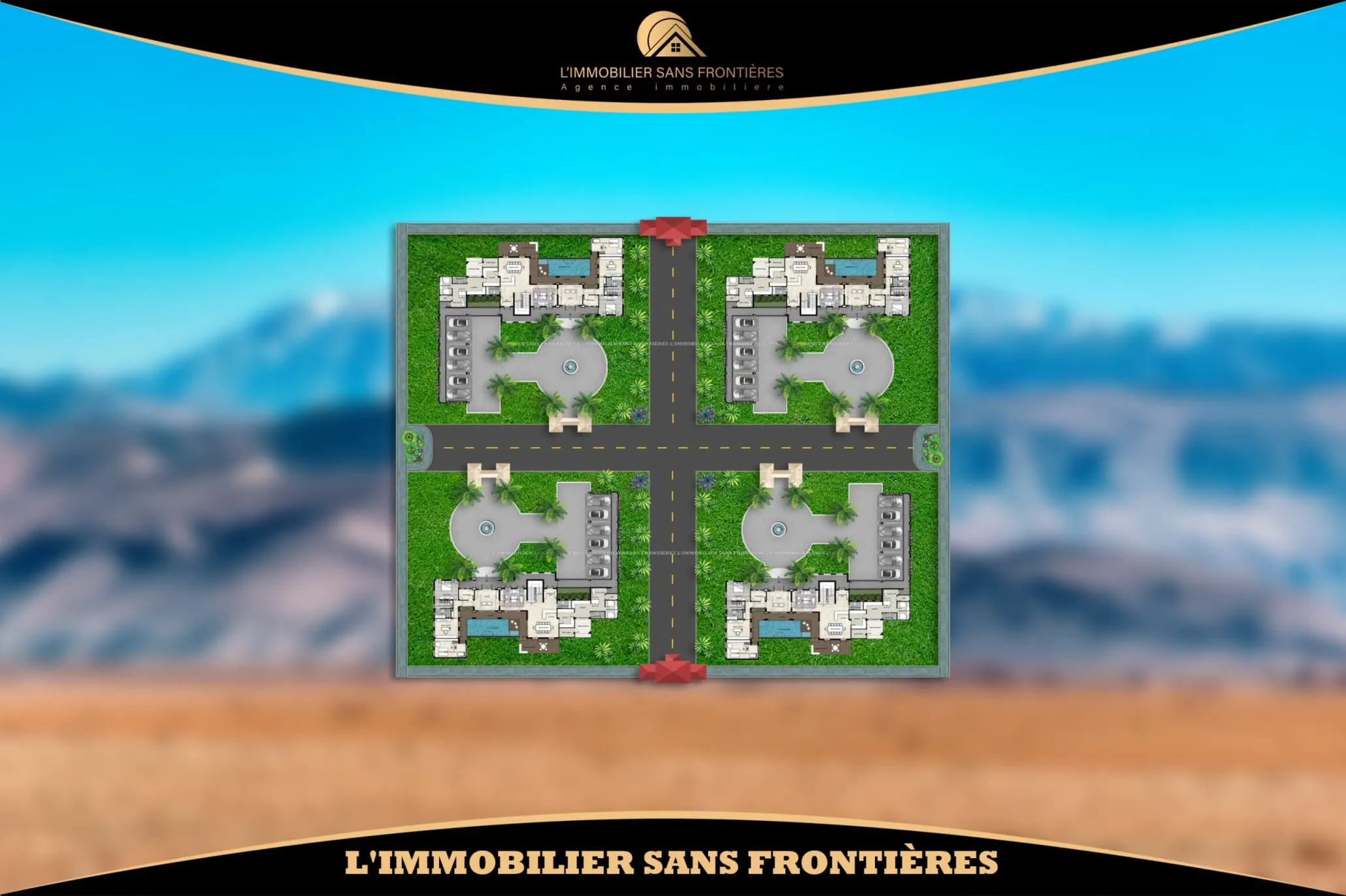 Terrain à vendre — S1 – Route d’Amizmiz km 2, Marrakech - مراكش
