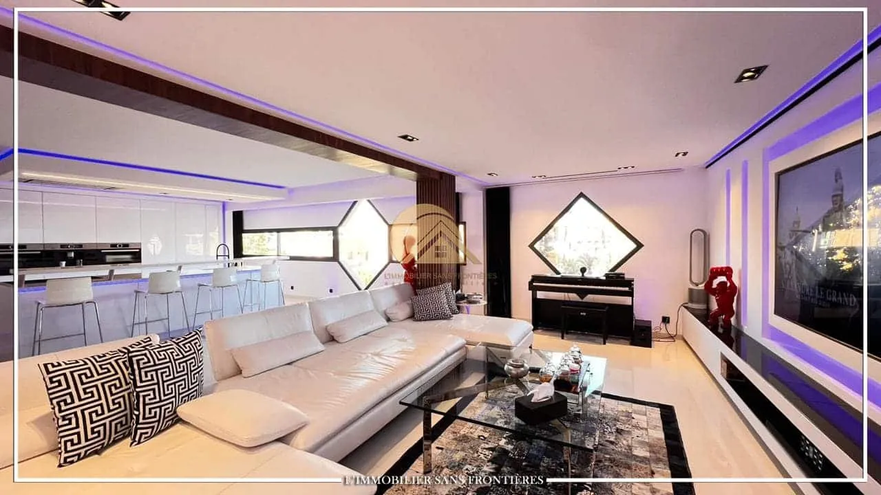 Appartement à Hivernage, piscine + jardin, Marrakech : à vendre - مراكش (4)