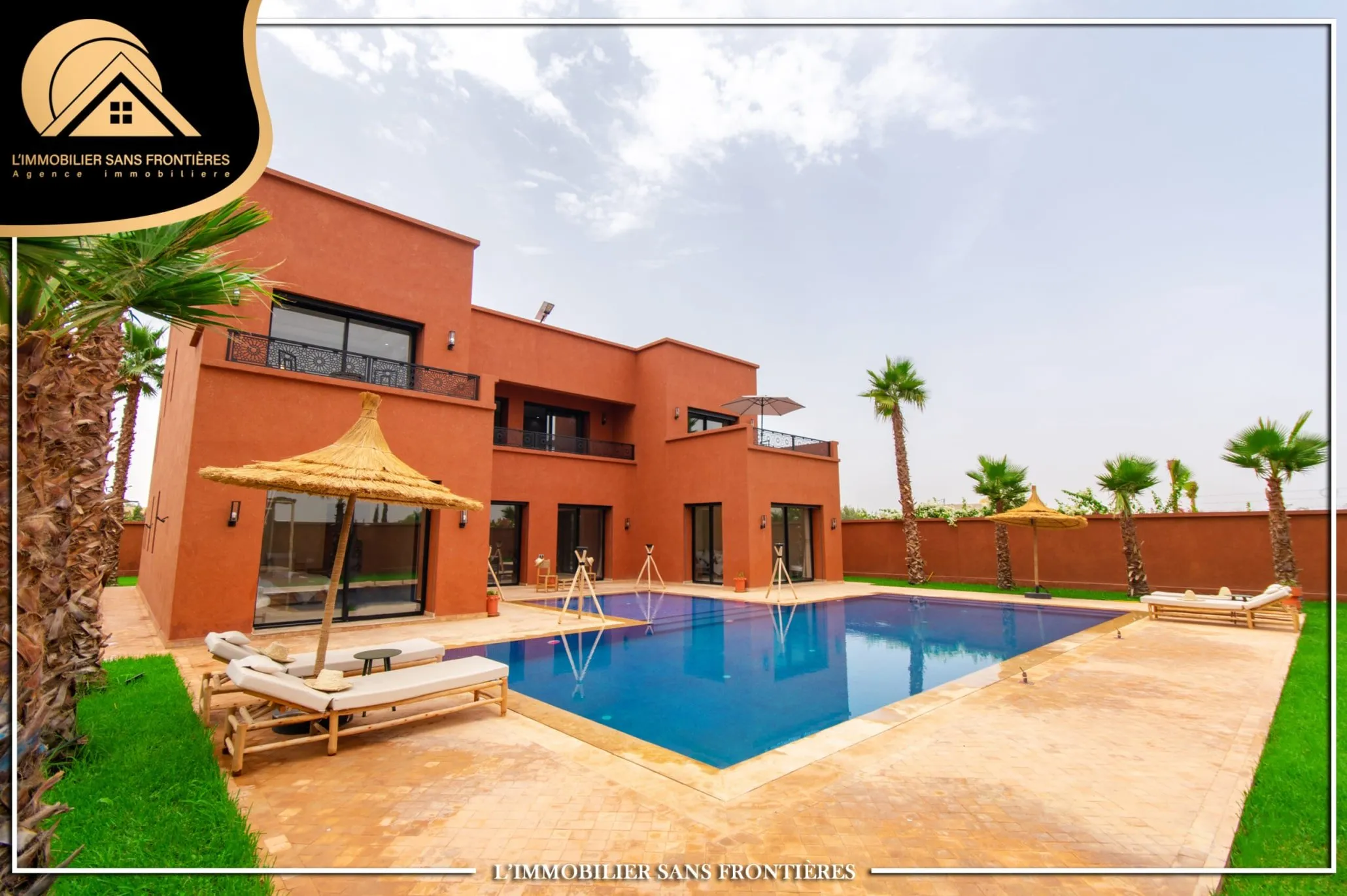 Villa meublée à vendre – Piscine – Route de l’Ourika km 17, Marrakech - مراكش (2)