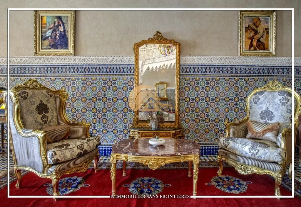 Maison d’hôtes meublée à vendre à Route de Fès km 8, 10000m², Marrakech - مراكش (4)