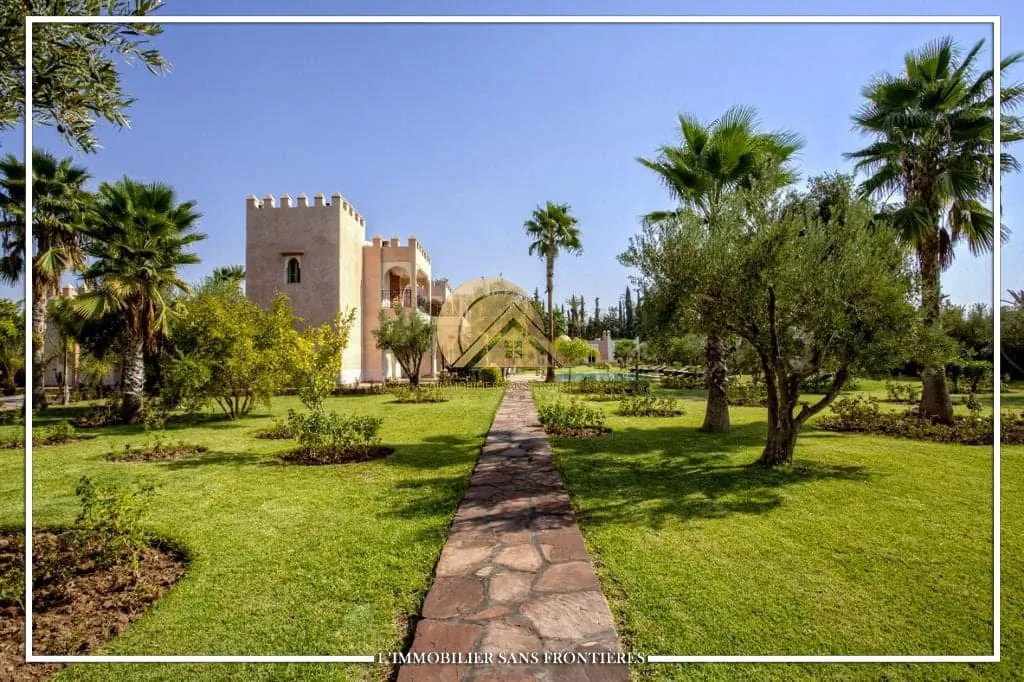 Maison d’hôtes meublée à vendre à Route de Fès km 8, 10000m², Marrakech - مراكش (2)