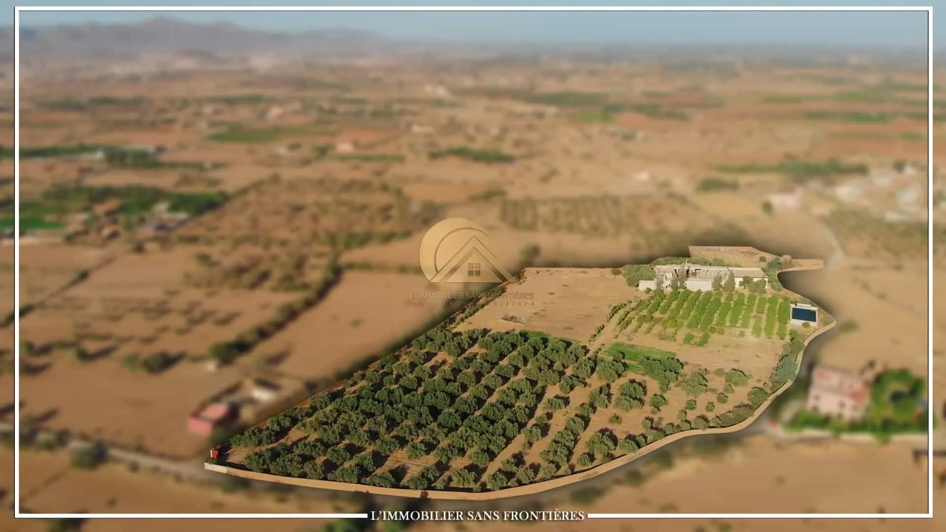 Ferme titré à Route Fès km 22, puit 117 m + système goutte à goutte, Marrakech : à vendre - مراكش (2)